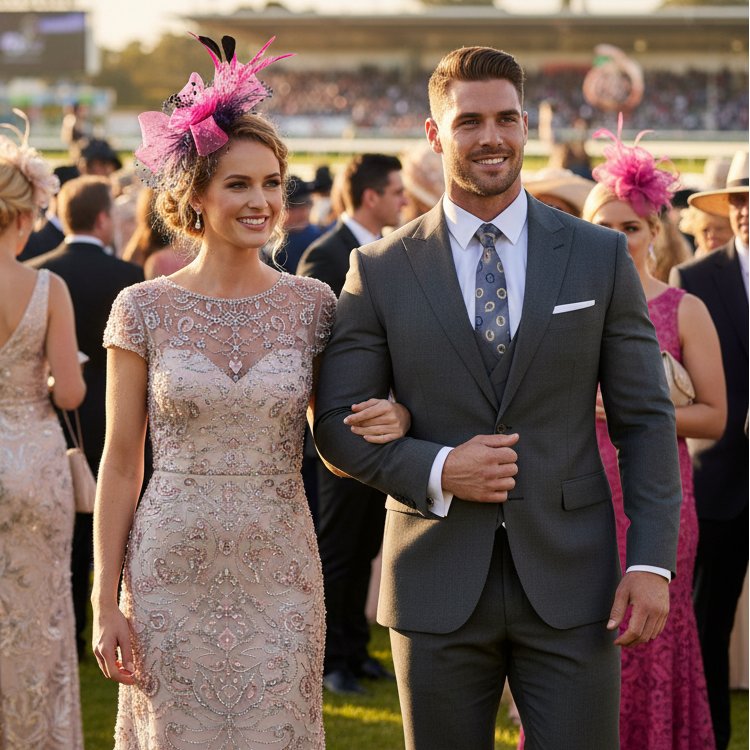 KOKO Mesh Feather Headband Fascinators