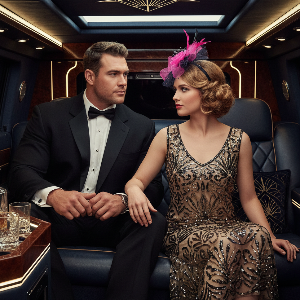 KOKO Mesh Feather Headband Fascinators