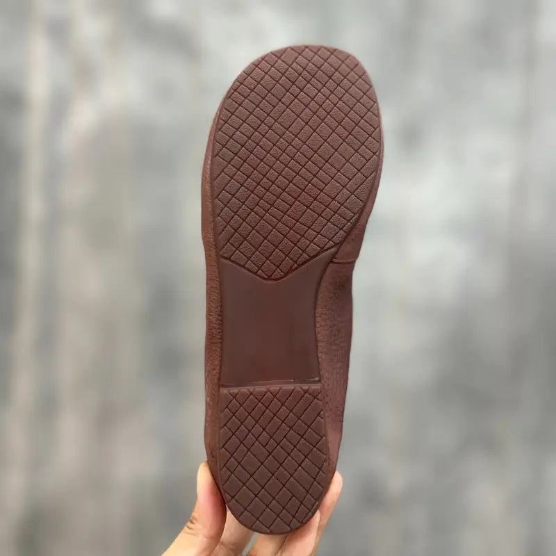 Mary Jane Classic Leather Flats