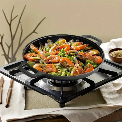 Multi-Function Cast Iron Non-Stick Griddle Skillet
