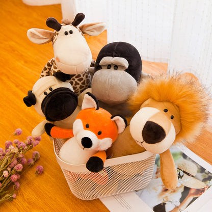 Huggable Plush Jungle Toys