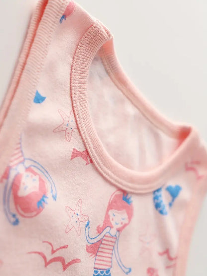 100% Combed Cotton Singlets