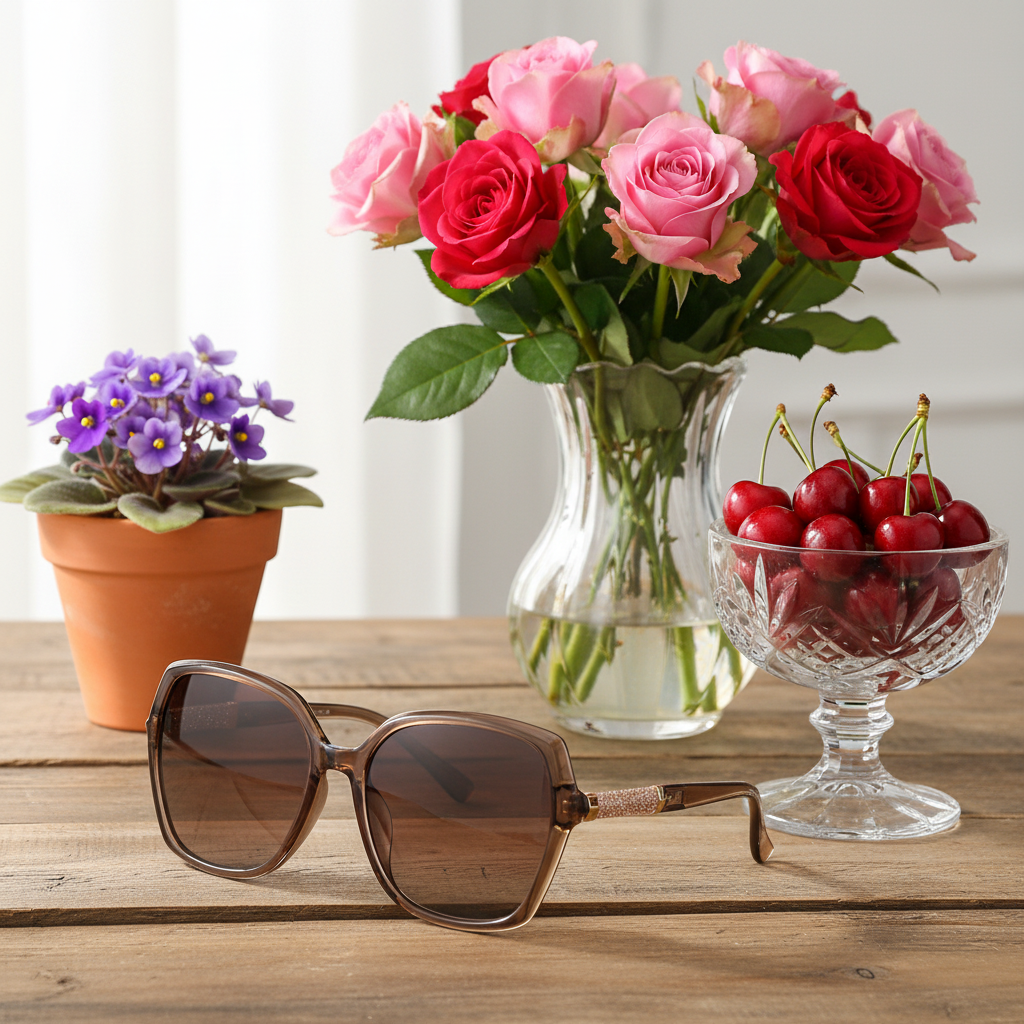 CATMONROE Cat-Eye Gradient Fashion Sunglasses