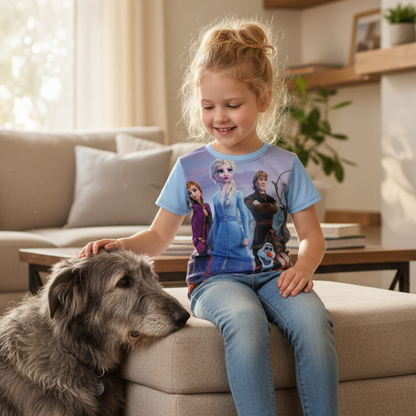 Kids Crew Neck T-Shirts