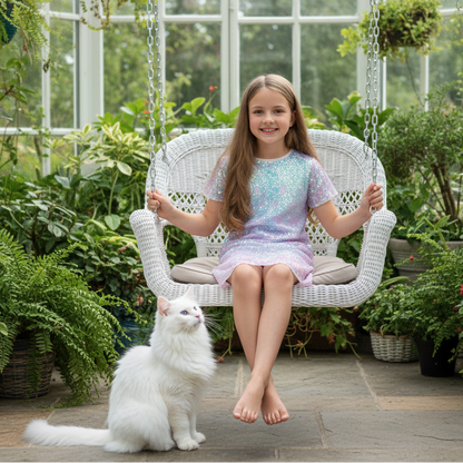 GEM Sparkling Sequin A-Line Dress