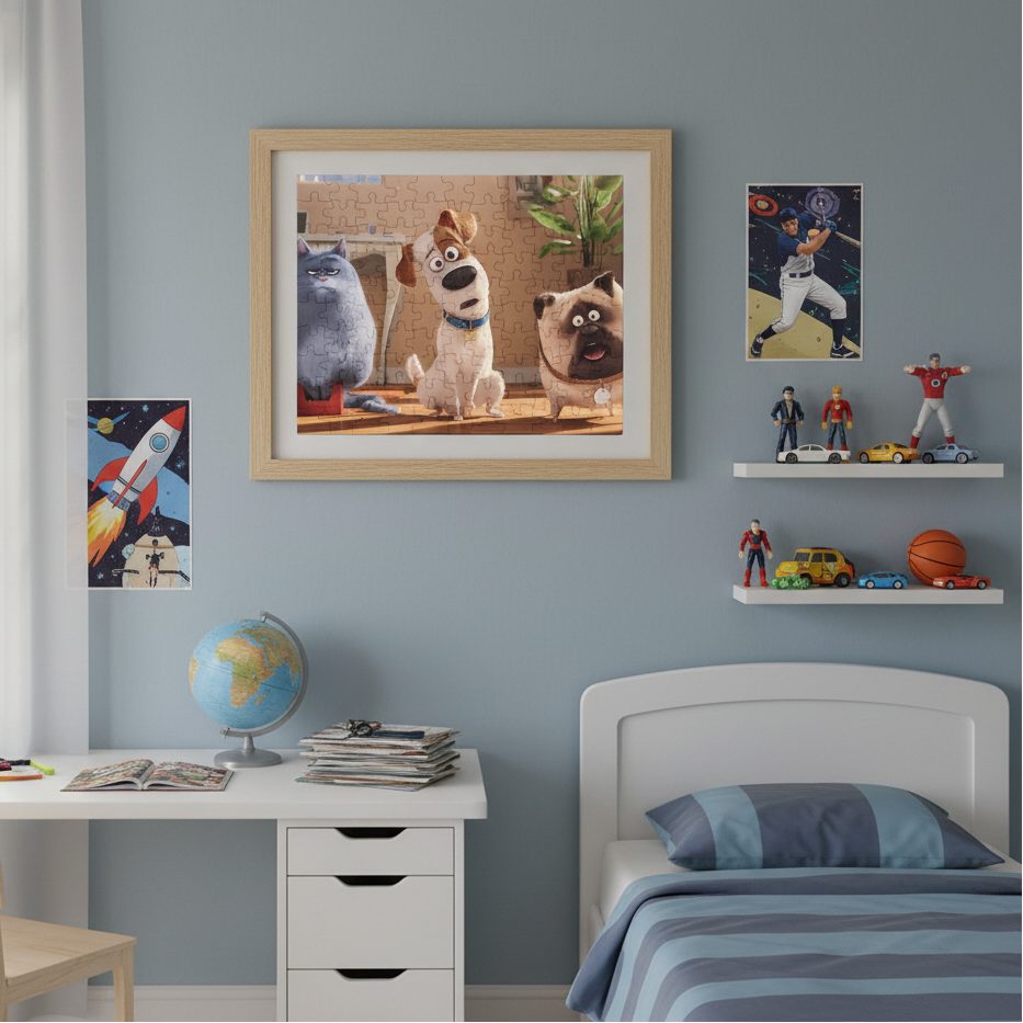 Jigsaw Puzzles with Tin