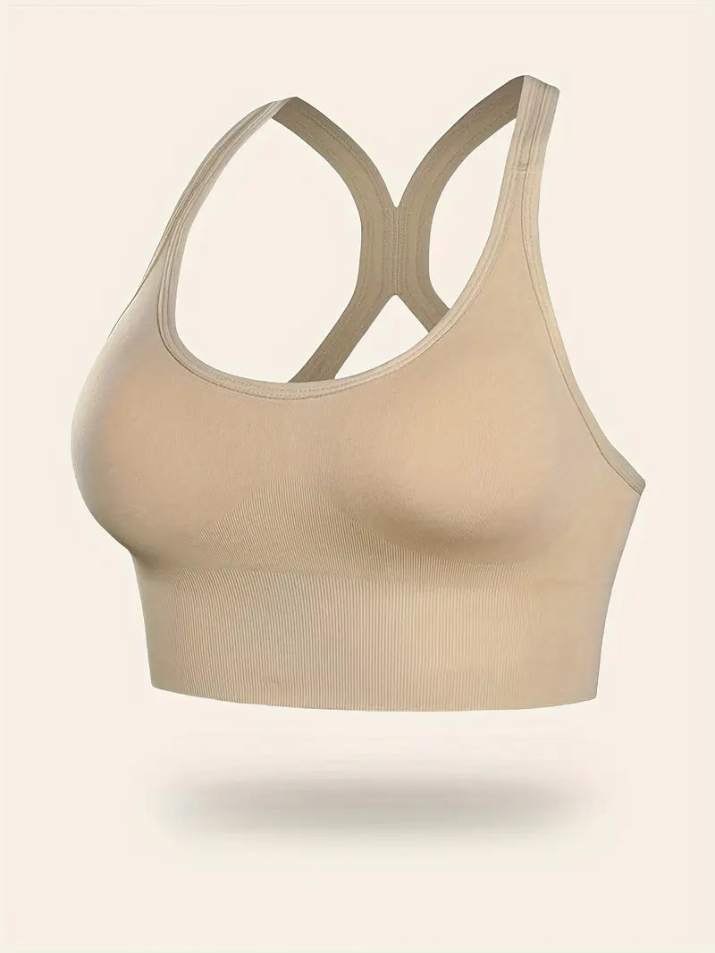 CELILIN Racerback Plus Size Sports Bras