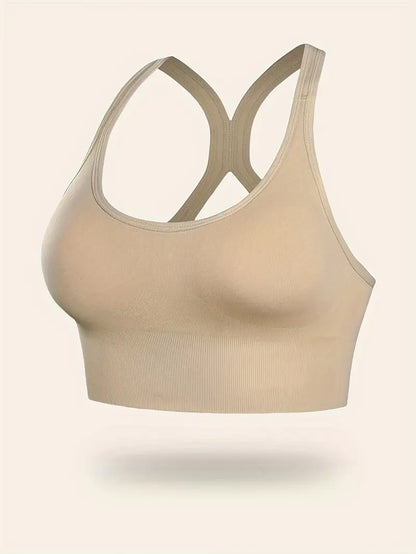 CELILIN Racerback Plus Size Sports Bras