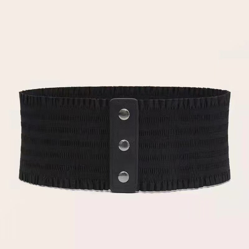 Domed Elastic Wide Belts