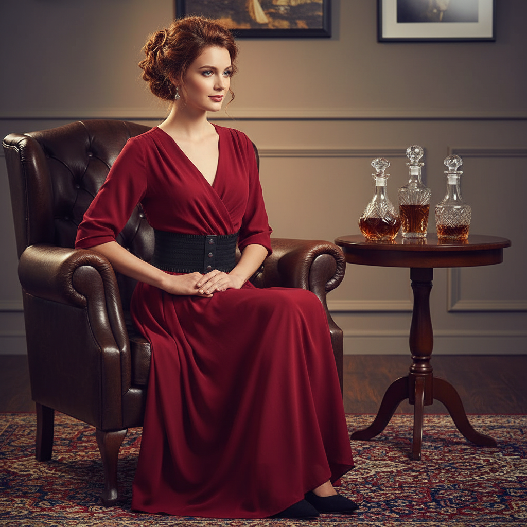 Domed Elastic Wide Belts