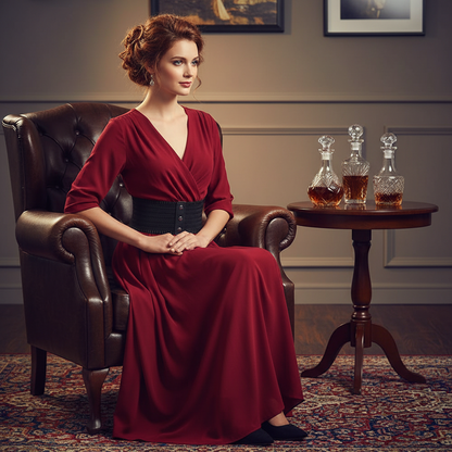 Domed Elastic Wide Belts