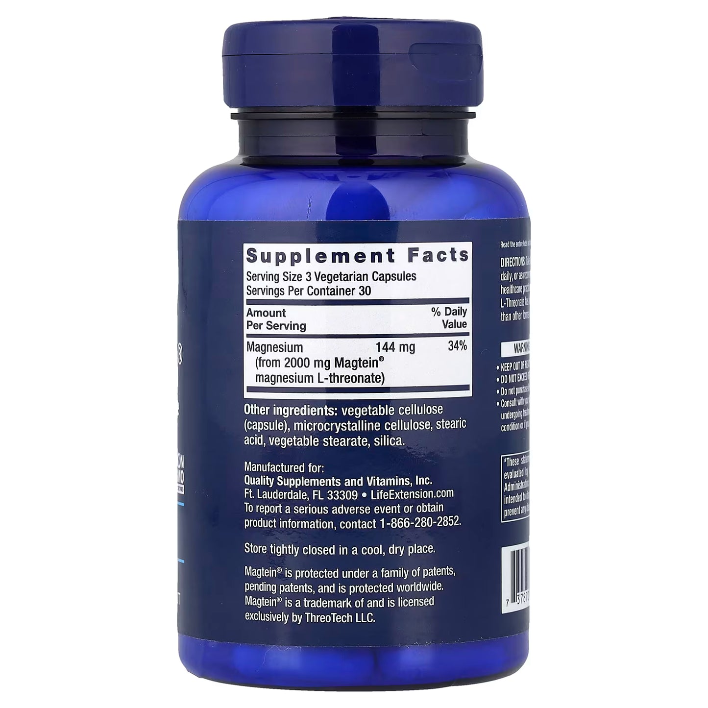 Neuro-Mag®, Magnesium L-Threonate