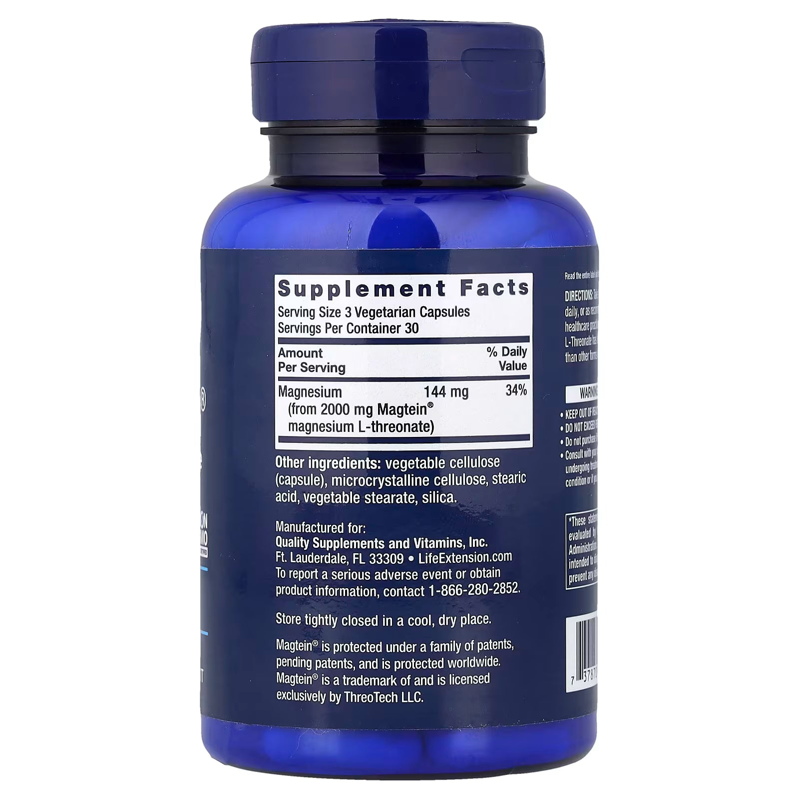 Neuro-Mag®, Magnesium L-Threonate