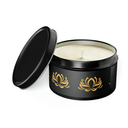 Luxury Tin Candles 100% Natural Coconut Soy