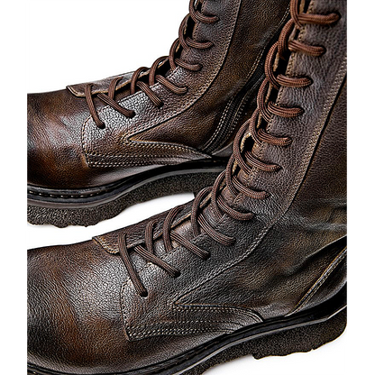 Vintage Leather Martin Riding Boots