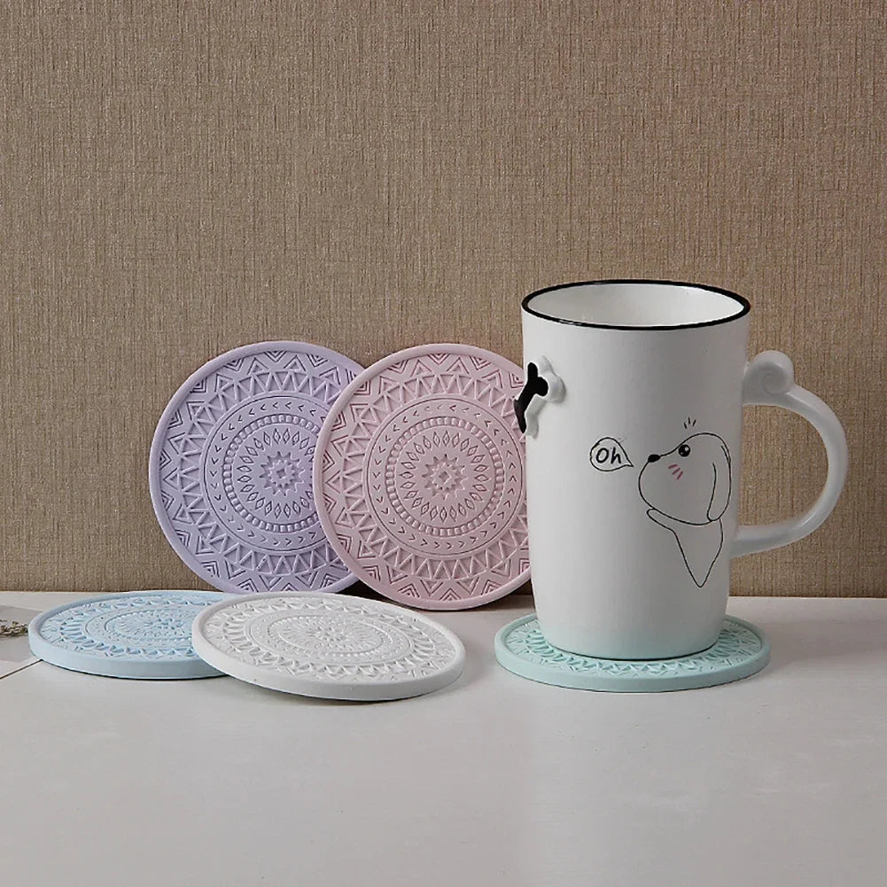 Diatomite Round Coasters