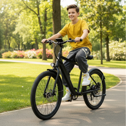 MAOMU Smiley Denim Jogger Pants