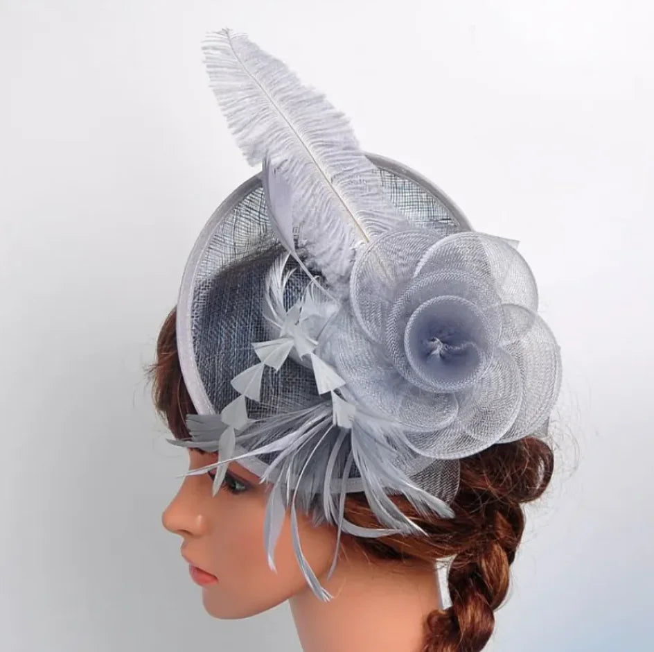 Ostrich Fascinator Hats