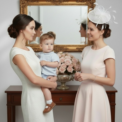 Ostrich Feather Fascinators