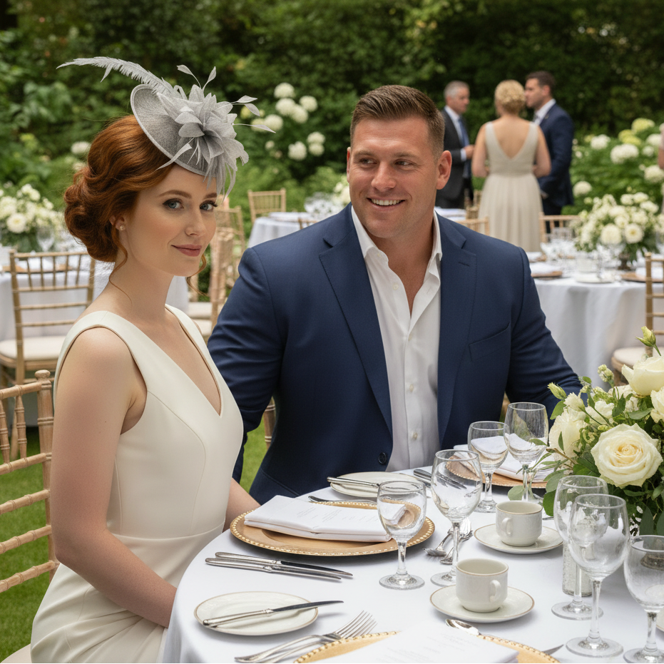 Ostrich Feather Fascinators