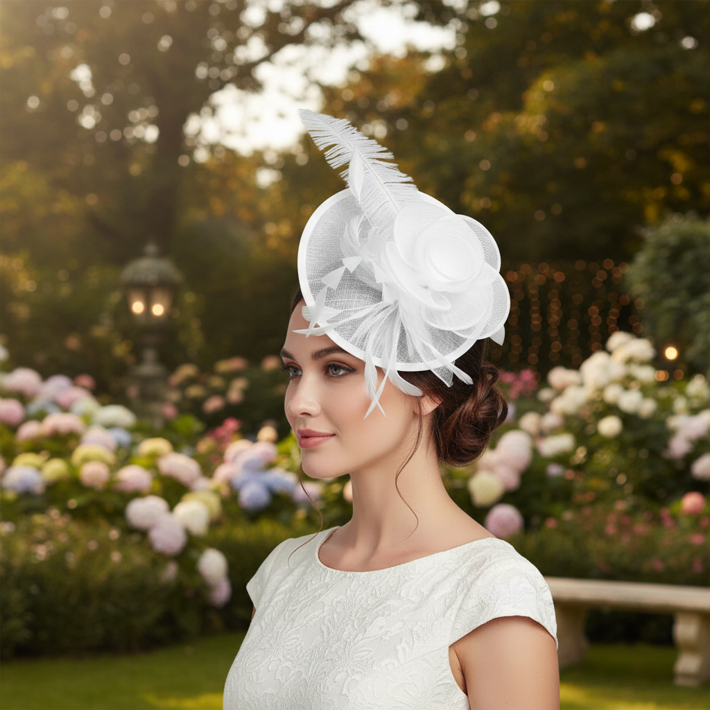 Ostrich Feather Fascinators