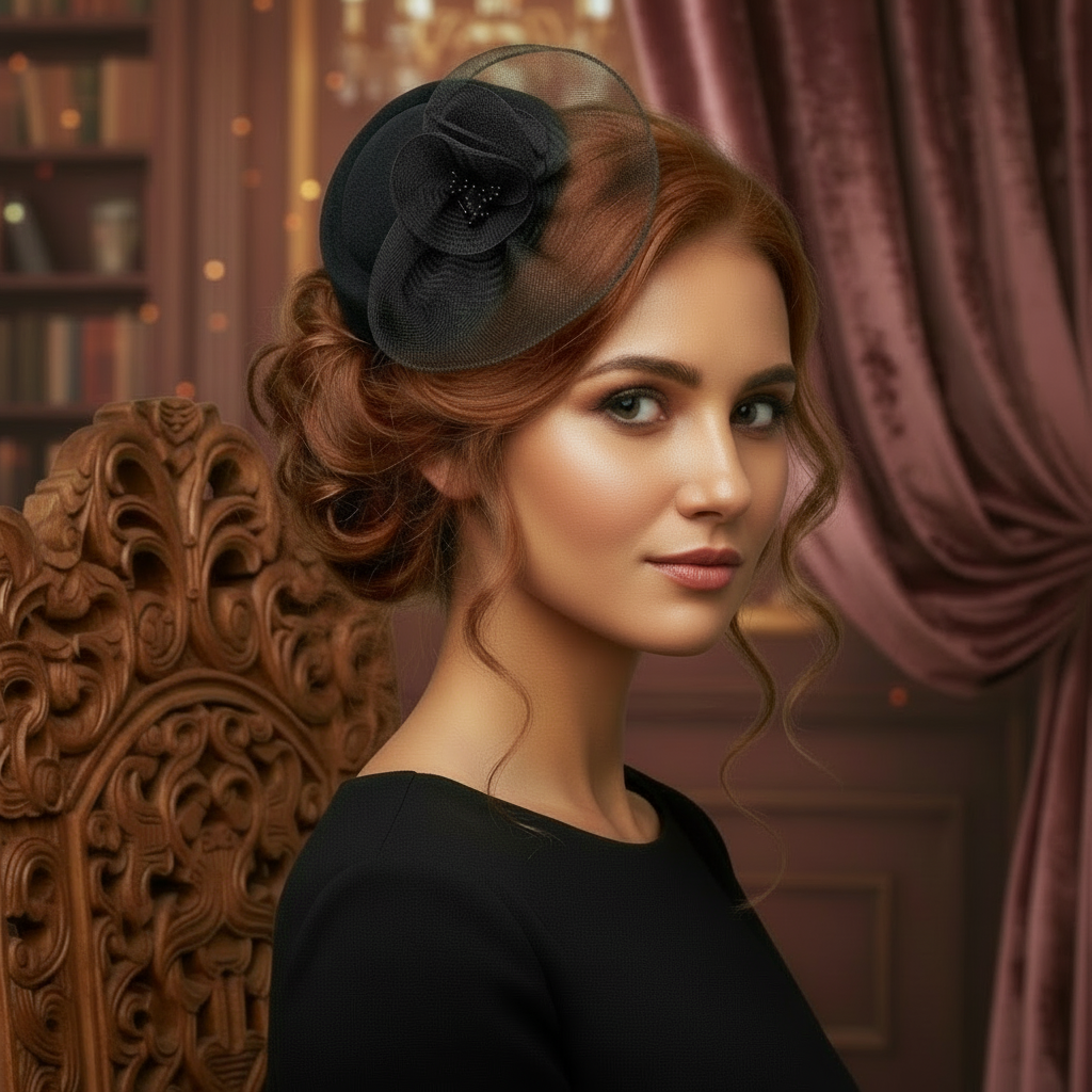 Doir Veil Mesh Headdress Fascinators