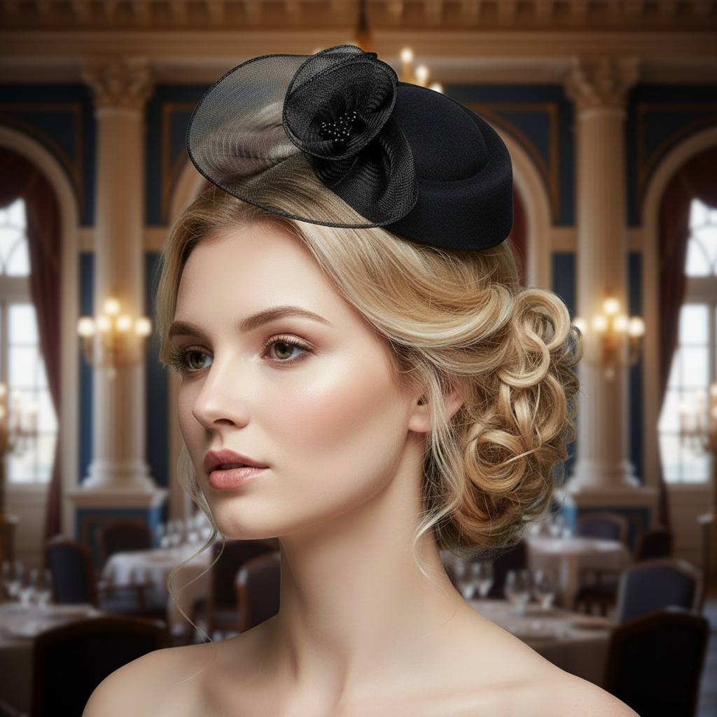 Doir Veil Mesh Headdress Fascinators