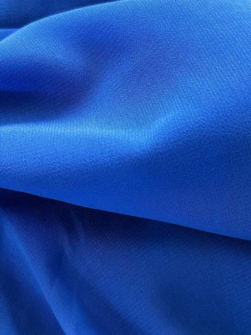 Vogue Chiffon Lace Midi Dress