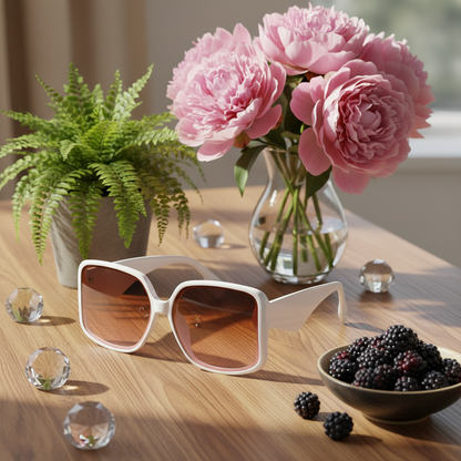 Unique Double-Frame Designer Sunglasses