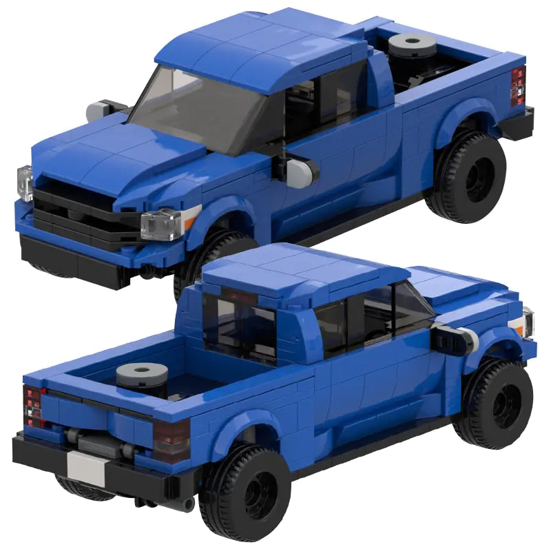 MOC Lego Model Building Blocks Champion Racer SUV