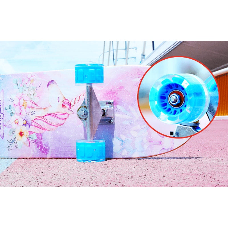 Kingbox Colorful Flash Wheel Skateboards