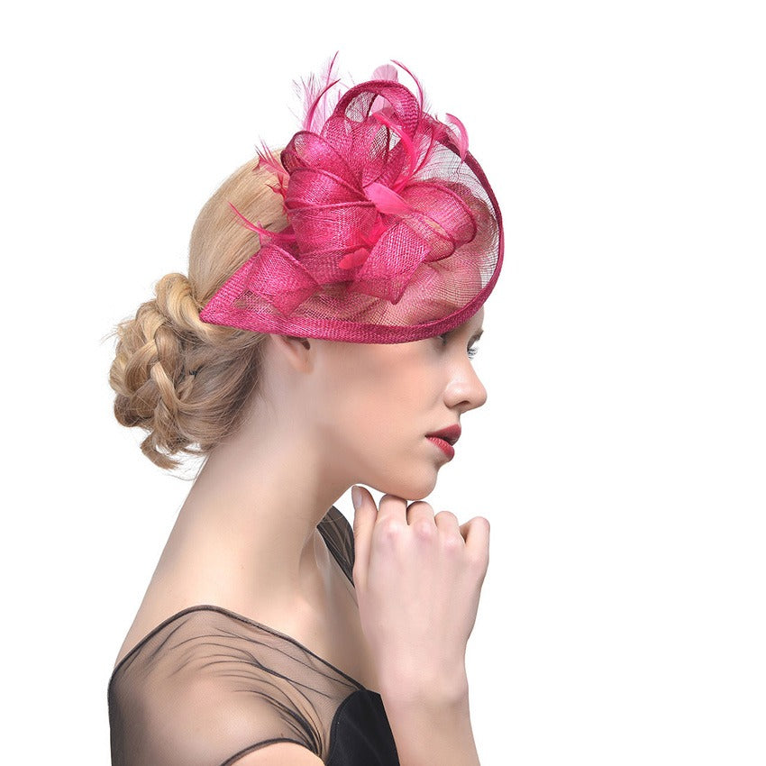 Hemp & Feather Hairpin Fascinators