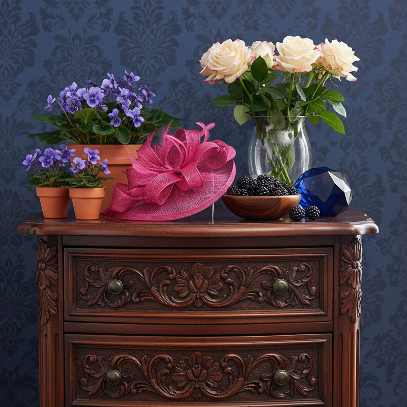 Hemp & Feather Hairpin Fascinators