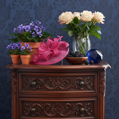 Hemp & Feather Hairpin Fascinators