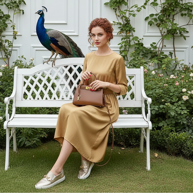 Lee Radziwill Inspired Petite Kelly Crossbody Handbag