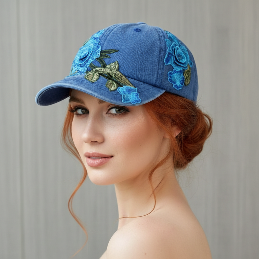Bloom Floral Baseball Caps