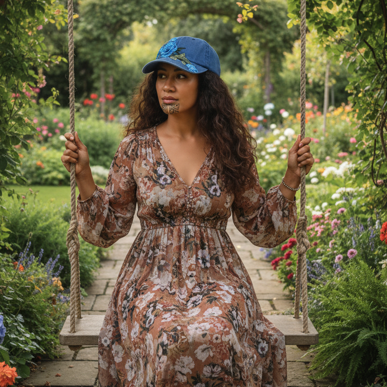 Bloom Floral Baseball Caps