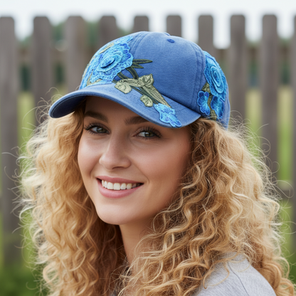 Bloom Floral Baseball Caps