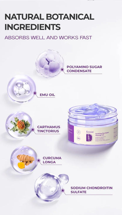 Kreain Soothing Pain Relief Massage Gel
