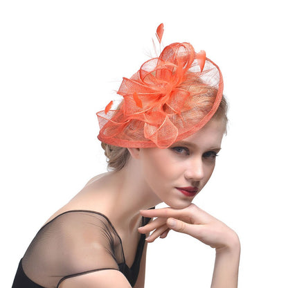 Hemp & Feather Hairpin Fascinators