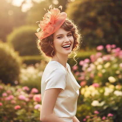 Hemp & Feather Hairpin Fascinators