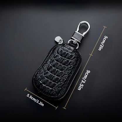 Vinci Genuine  Cowhide Leather Car Key Case