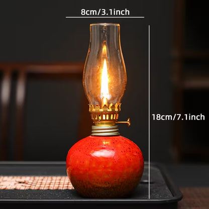 Ceramic Glaze Oil Lamps