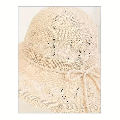 Lacy Breathable Wide Brim Sun Hats