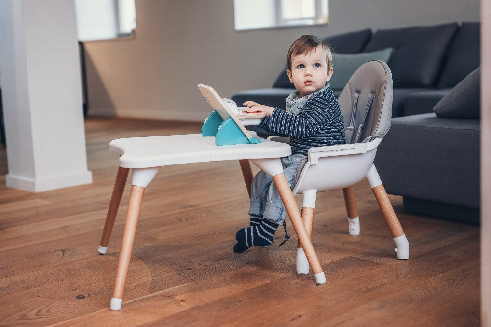 Beech Wood 3 in 1 Table & Highchair