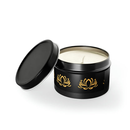 Luxury Tin Candles 100% Natural Coconut Soy