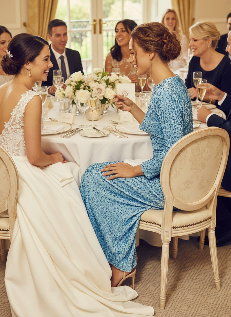 Elegant Sequin Midi Dresses