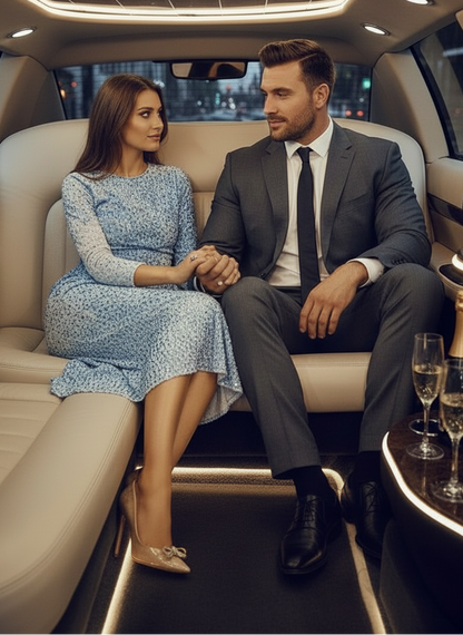 Elegant Sequin Midi Dresses