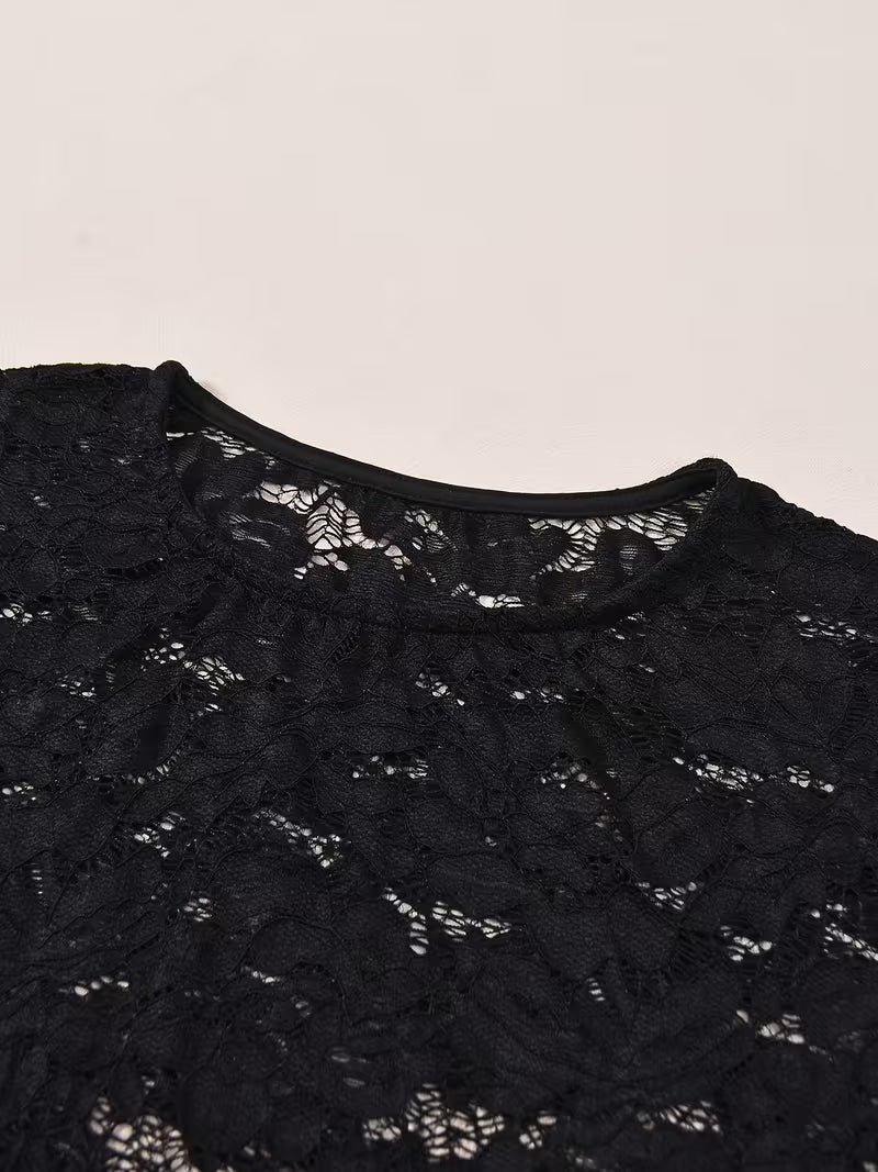 Lace Bohemian Maxi Dress