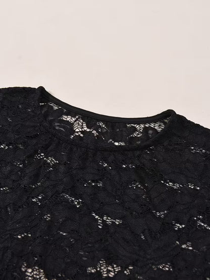 Lace Bohemian Maxi Dress